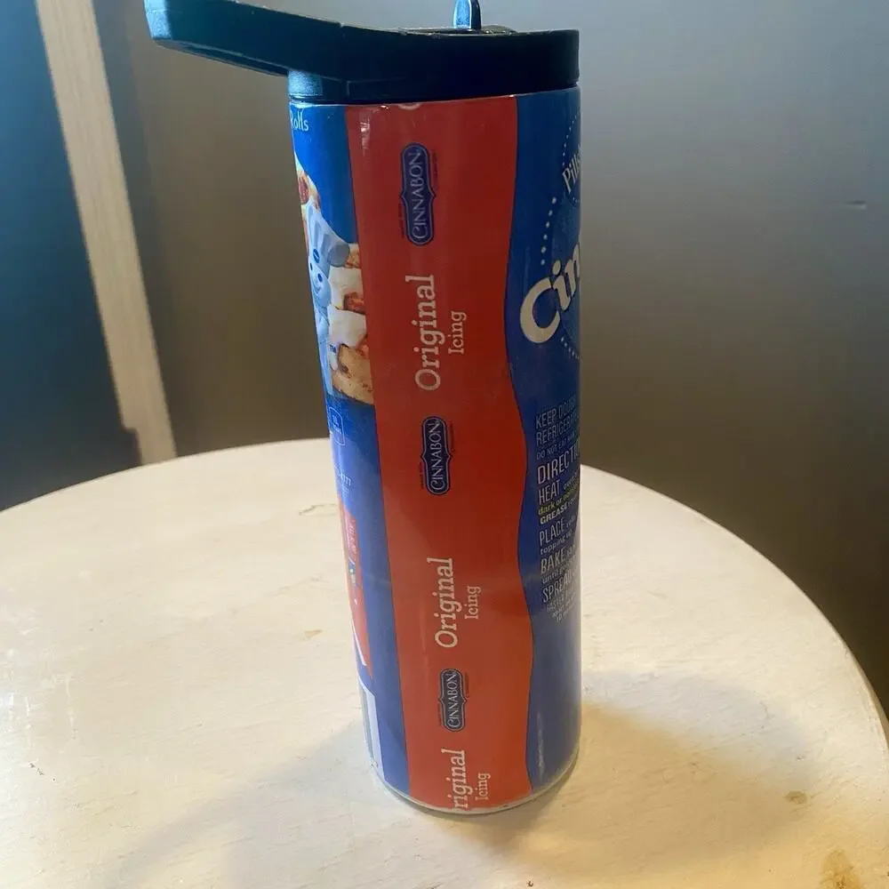 Pillsbury Cinnamon‎ Rolls 20 oz Tumbler with Straw